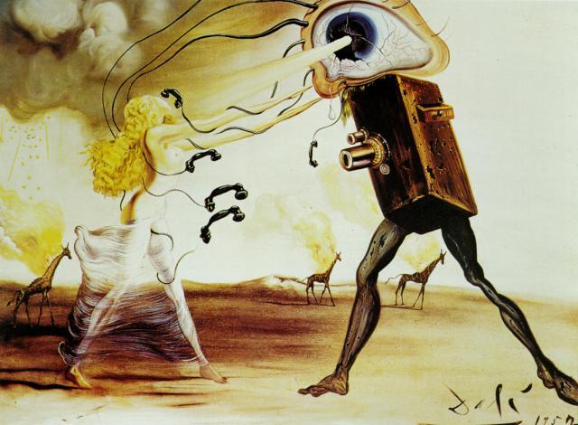Modern Rhapsody, 1957 #artbots #dali