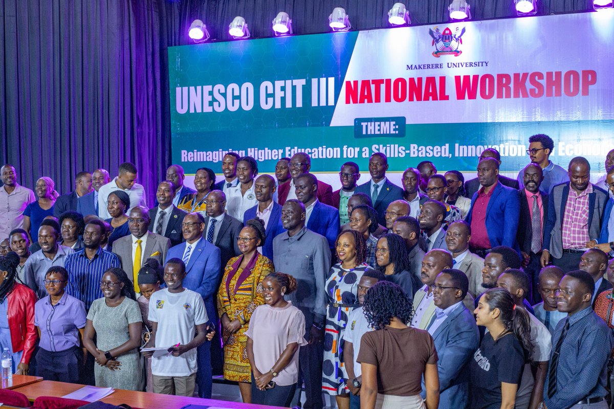 Makerere University, School Of Engineering (@makereresoeng) on Twitter photo And that marks the end of an enlightening and illuminating UNESCO CFIT III Project Workshop and we give a big thanks to all that participated and contributed to make it an amazing event.
<a href="/MbararaUST/">Mbarara University</a> And that marks the end of an enlightening and illuminating UNESCO CFIT III Project Workshop and we give a big thanks to all that participated and contributed to make it an amazing event.
<a href="/MbararaUST/">Mbarara University</a>