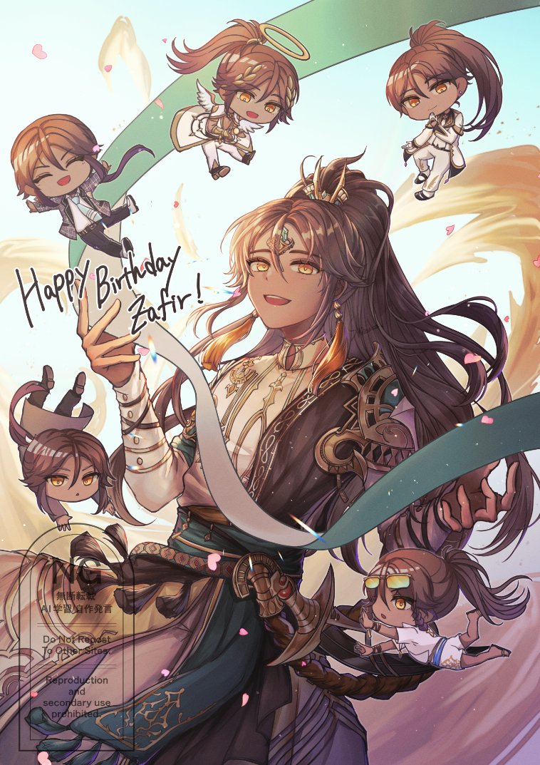 shizu_kasan's tweet photo. ザフィーラくん誕生日おめでとう！！！
ずっと大好きだーーーー！！！！
＃キンスレお絵描き　＃ザフィーラ誕生祭2025 https://t.co/3kRqkIt11G