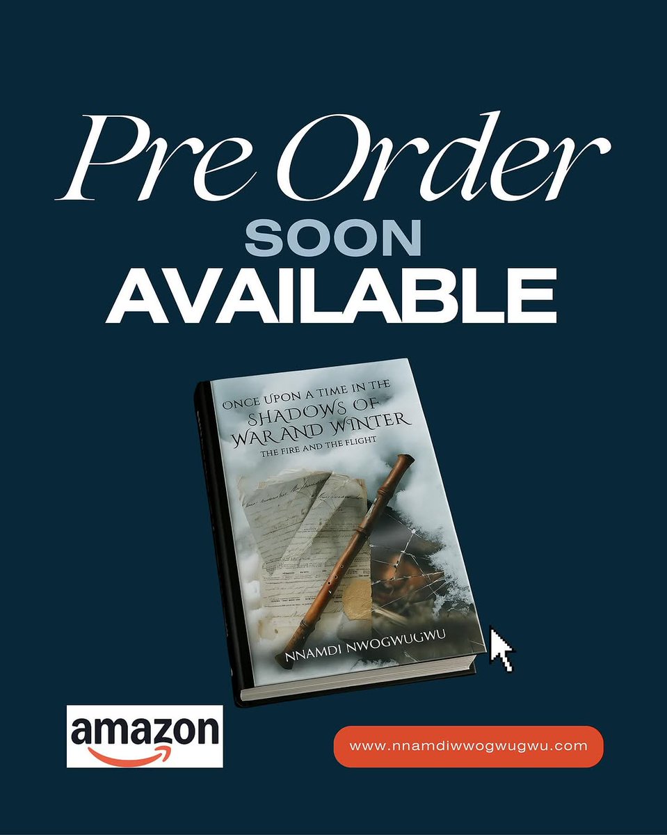 Winterandwar1's tweet photo. EXCLUSIVE!!! ; PRE ORDER SOON!!!
Put purpose before profit and let values drive the Vision and then watch everything Align ..
This Literature is transformational ,
We are so excited to share this Amazing work with you 🤩🤩
#YourNigerianStories
#BBNaija2025
#AmazingBook https://t.co/VY5a89FgJW