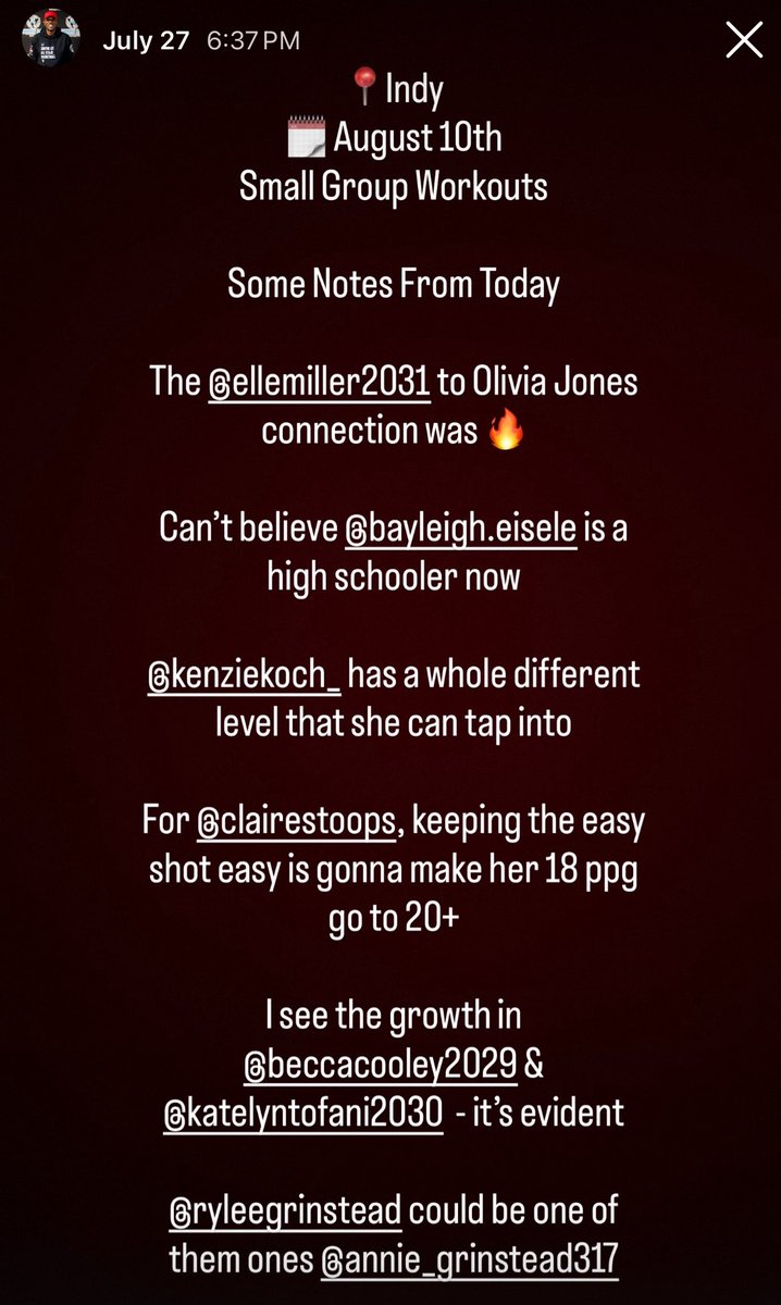 B r a n d o n C l a y (@brandonclaypsb) on Twitter photo Brandon Clay Brand Marketing
Powered x @brandonclaypsb
โThe Best Evals & Marketing in ๐โ
๐จCLIENT UPDATE๐จ
Several marketing clients were on the floor training with me in Indianapolis on Sunday.
Iโm back on August 10th:
Becca Cooley
Bayleigh Eisele
Kenzie Koch
Claire Stoops Brandon Clay Brand Marketing
Powered x @brandonclaypsb
โThe Best Evals & Marketing in ๐โ
๐จCLIENT UPDATE๐จ
Several marketing clients were on the floor training with me in Indianapolis on Sunday.
Iโm back on August 10th:
Becca Cooley
Bayleigh Eisele
Kenzie Koch
Claire Stoops