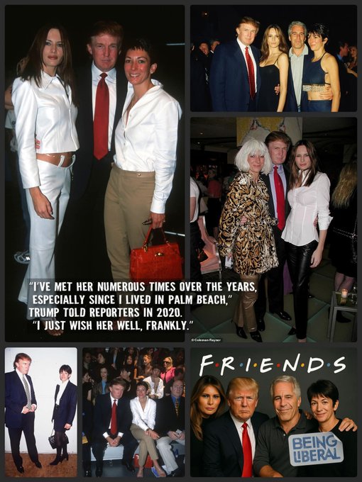 #DemsUnited #DemVoice1 
Trump wants Obama arrested for treason, he wants Oprah, Beyonce and Kamala Harris prosecuted but wishes Jeffrey Epstein's wingwoman in sex trafficking young girls "well."
This tells you all you need to know about Trump's mindset.