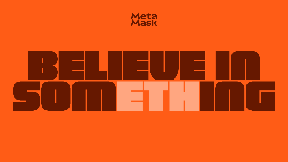 Believe in something 👀