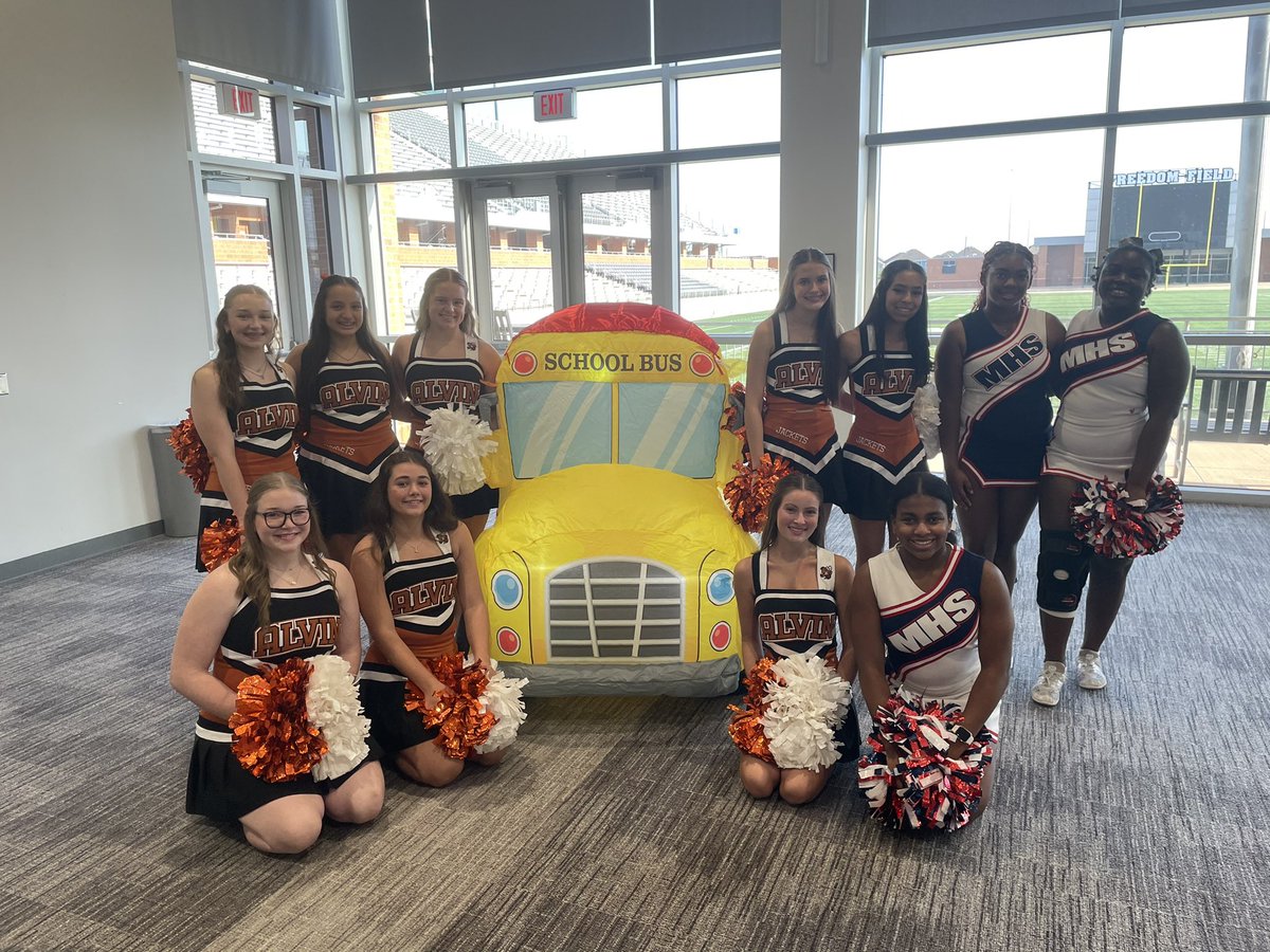 Alvin HS Cheer tweet media