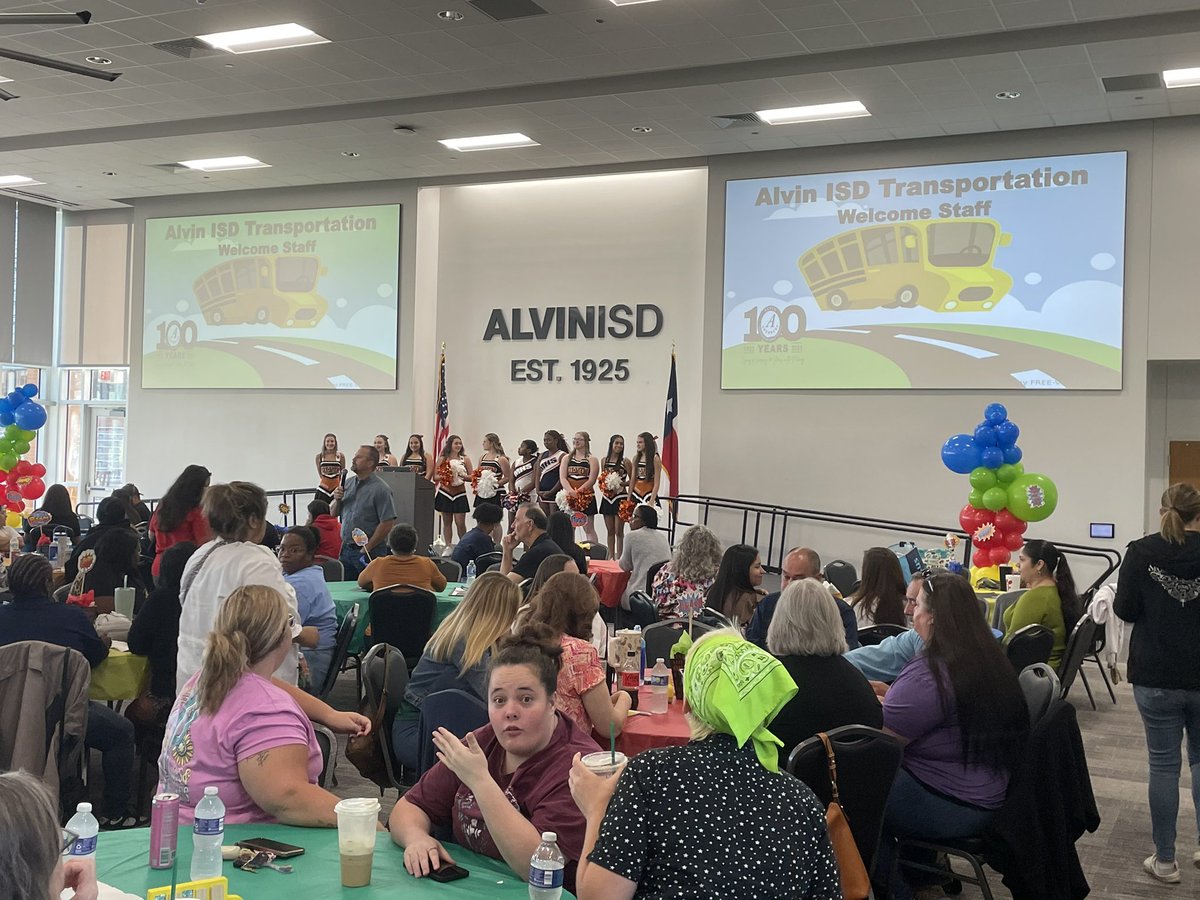Welcome Back to our amazing Alvin ISD bus drivers!! We hope you have a great 2025-2026 school year!!