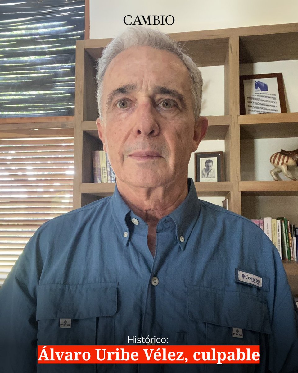 El Sentido del Fallo que declara a <a href="/AlvaroUribeVel/">Álvaro Uribe Vélez</a> culpable, es un pequeño paso en términos de justicia.

Se debe avanzar en búsqueda de verdad, justicia y garantías de no repetición en casos de Ejecuciones Extrajudiciales entre otros.

#NiPerdónNiOlvidoNiReconciliación