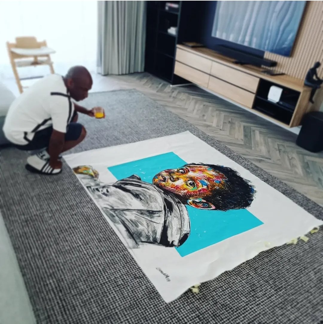 ennockmartZA's tweet image. The client wanted a portrait of their son 💙
0784420327 for inquiries and orders.