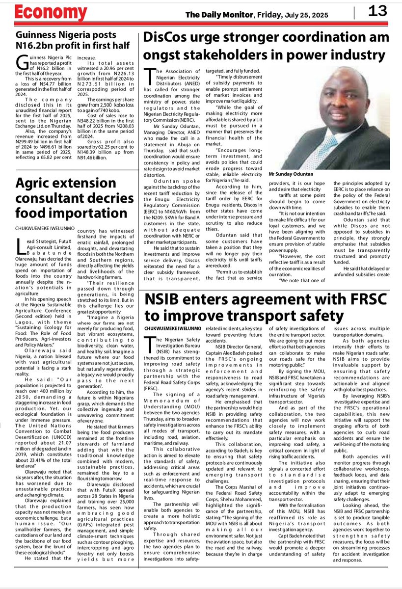 #NSAC2025 got featured in The Daily Monitor newspaper publications for 25th and 29th July.

📌Check out page 12 in Today's issue, 29th July and page 13 for Friday, 25th July.📰

If you missed #NSAC2025, you can watch the Livestream on Facebook via the link.