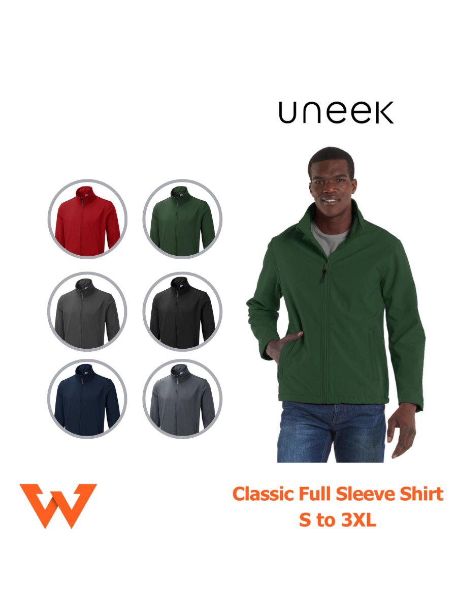 LiniFashionClub's tweet image. Stay warm, dry &amp;amp; on-brand with the Uneek UX Printable Soft Shell Jacket 🧥 Perfect for layering, lightweight &amp;amp; ideal for logo customisation. A smart choice for any team on-site or on the go- workwearclub.co.uk/mens-workwear/… 🌧️

.
#CustomWorkwear #SoftShellJacket #UneekWorkwear #WorkwearUK