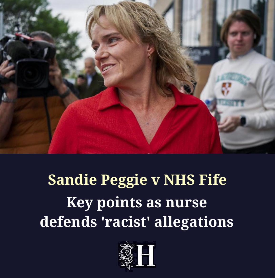 Sandie Peggie told the tribunal she had a fear of Muslims and Sharia law.

Here are the key points from an intense session, with three witnesses giving evidence👇