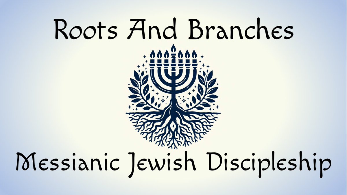 Shalom, everyone! Tonight at 7pm Eastern Time begins a new cycle of my “Roots and Branches” Messianic Jewish Discipleship course. This year-long class will be held every other Tuesday at 7pm Eastern. I’ll be using Zoom for my local congregation and livestreaming to X.

We’re