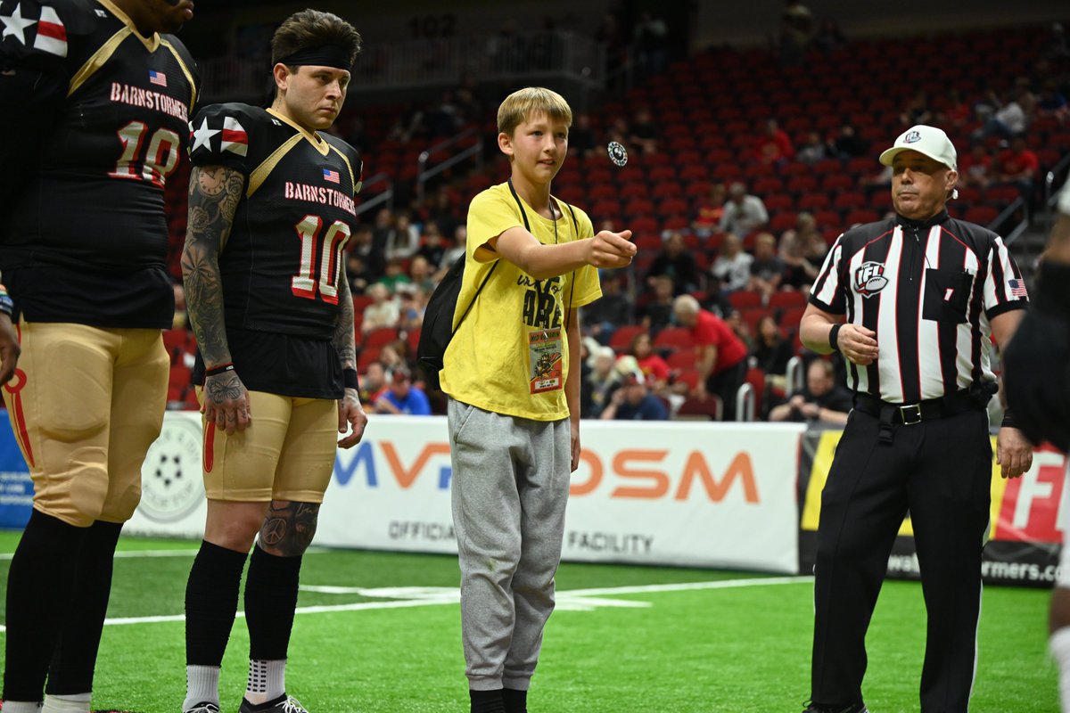 Iowa Barnstormers (@iabarnstormers) on Twitter photo A huge shoutout to our <a href="/moovrealmilk/">moovrealmilk</a> Kid Captain, Jake, who helped us kick off our Military Night game on May 23! A huge shoutout to our <a href="/moovrealmilk/">moovrealmilk</a> Kid Captain, Jake, who helped us kick off our Military Night game on May 23!