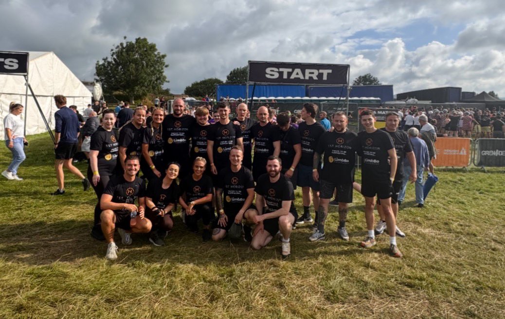 LBofoundation's tweet image. A huge thank you to @1st_horizon for their brilliant fundraising efforts and completing the tough mudder this weekend #limbdifferenceawareness #barnsleyisbrill