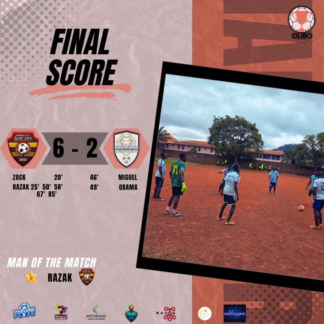 Oliboleague's tweet photo. 🚨 Ce week-end, le club d’@elite_city_fc a aisément dominé l'un des grands de la compétition, @TeamANG2019, avec une impressionnante victoire de 6-2. Un joueur s'est particulièrement illustré : RAZAK d’@elite_city_fc, qui a réalisé un incroyable quintuple ! STRATOSPHÉRIQUE  !! https://t.co/bTGom1p9Mj