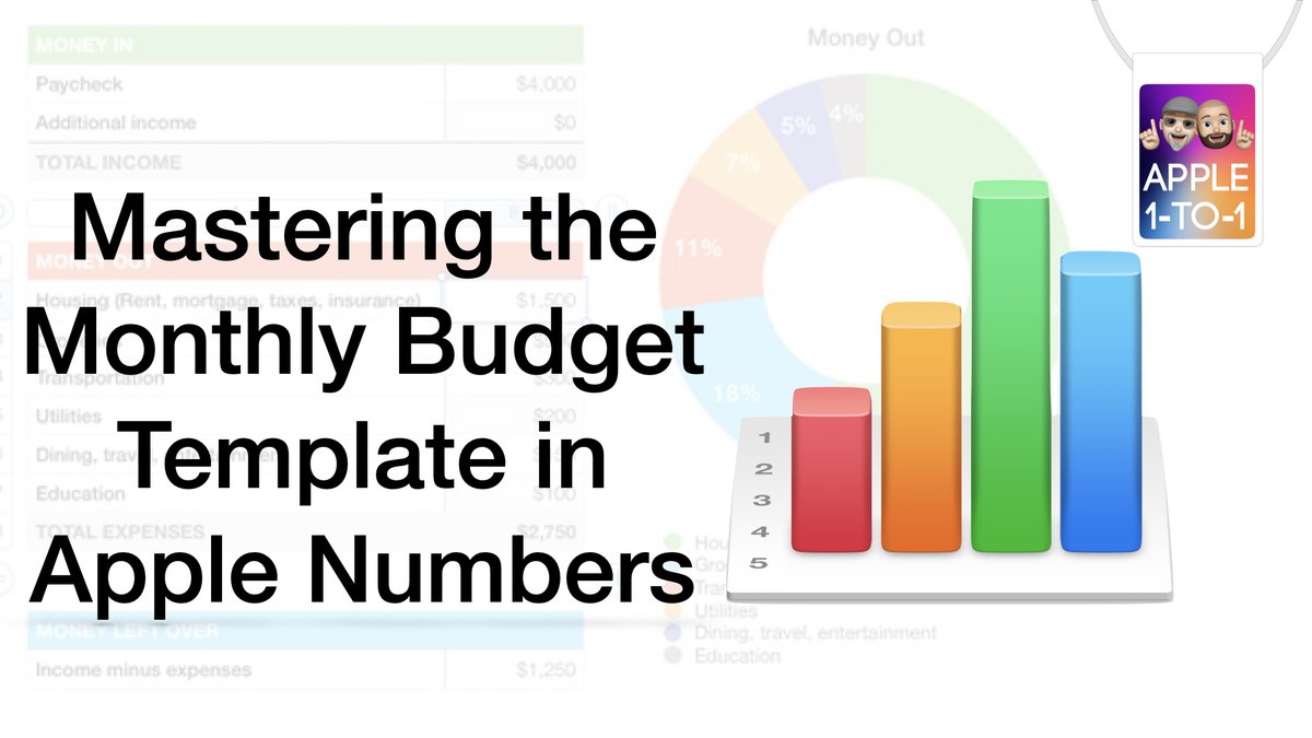 APPLE 1-TO-1 (@apple1to1) on Twitter photo New Training: Advanced Apple Numbers: Mastering the Monthly Budget Template.
Take your budgeting game to the next level with this advanced Apple Numbers training! 
youtu.be/xVC2QQcPjSU
#AppleNumbers #BudgetingTips #MonthlyBudget #NumbersApp #AppleTips #MacProductivity New Training: Advanced Apple Numbers: Mastering the Monthly Budget Template.
Take your budgeting game to the next level with this advanced Apple Numbers training! 
youtu.be/xVC2QQcPjSU
#AppleNumbers #BudgetingTips #MonthlyBudget #NumbersApp #AppleTips #MacProductivity