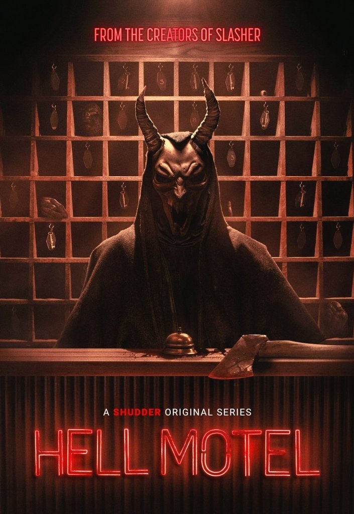 MGeeSpot's tweet image. #NW #HorrorFamily #streaming @Shudder 
HELL MOTEL (2025)
cuz Motel Hell was completely booked up.
Six tru-crime aficionados are invited to a reopening of a motel where a series of gruesome murders occurred 30 years prior.
They're in for a HELL of a weekend (SWIDT)😈