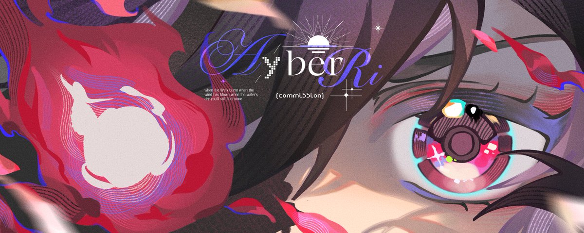 Eye banner cms❤️

Comms open on Vgen: vgen.co/AyberRi
#Vgen #VGenComm