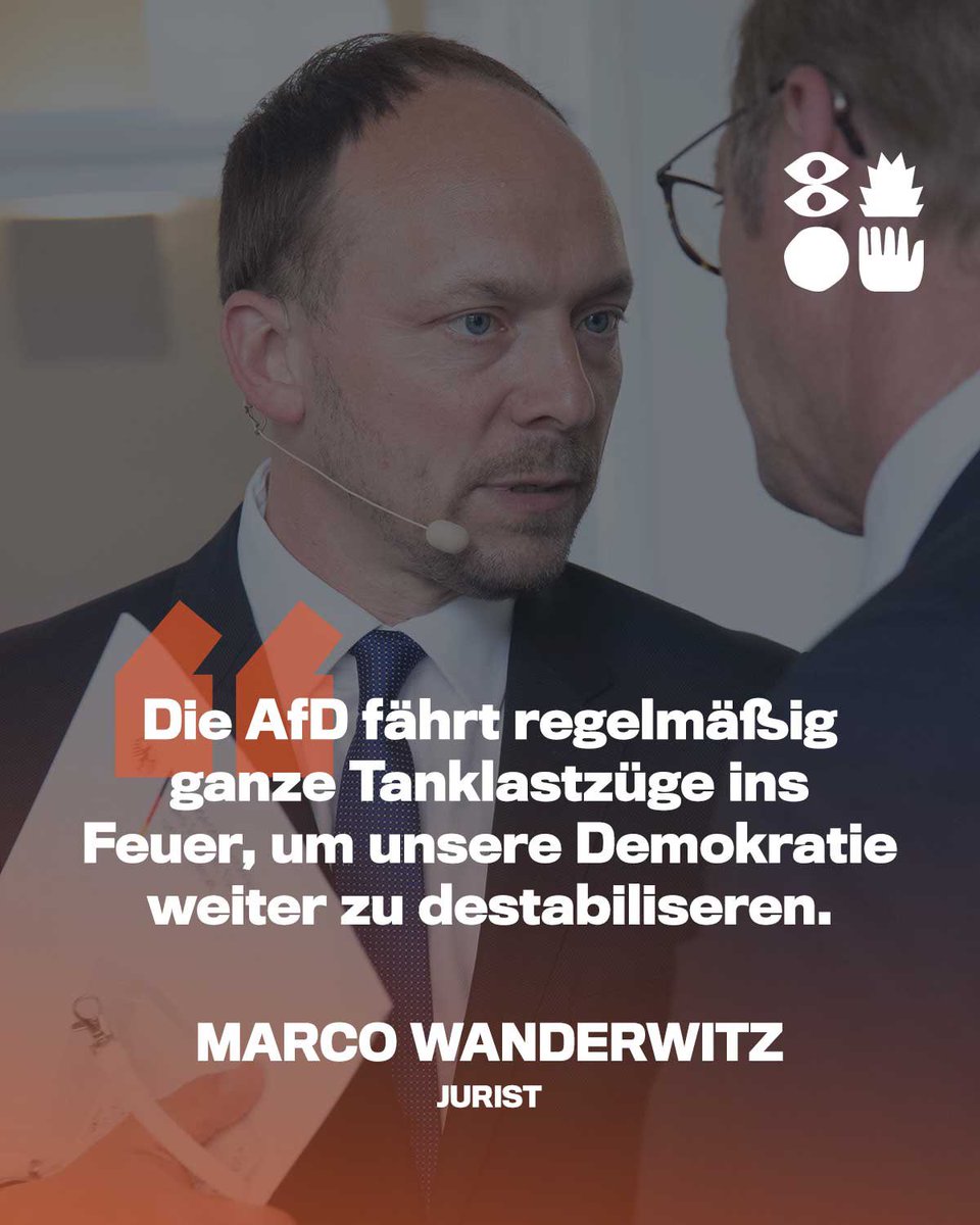 Wie wehrhaft ist unsere #Demokratie noch? Ex-Bundestagsabgeordneter Marco <a href="/wanderwitz/">Marco Wanderwitz</a> spricht über die #AfD, politische Mutlosigkeit und die Notwendigkeit klarer Grenzen. Jetzt bei FWRDTHINKERS:
48f.de/wanderwitz