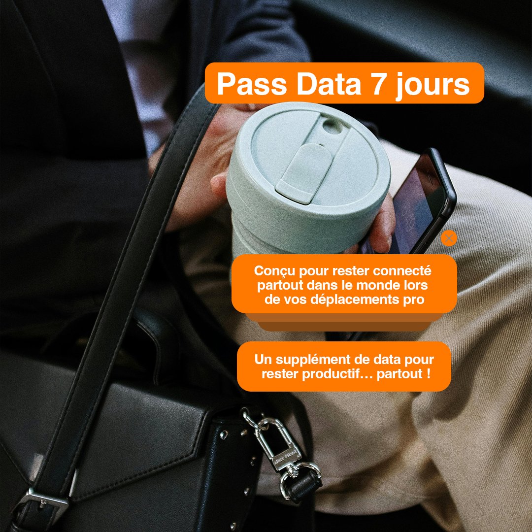 Restez connecté et productif même à l’étranger ?
Mission accomplie avec le Pass Data ✅ 

➡️ oran.ge/4fiBJRe