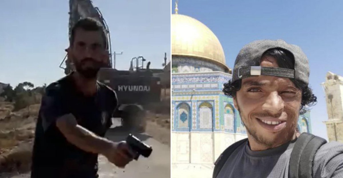 Jakob_Reimann's tweet photo. Der #israel|ische Faschist und Siedler Yinon Levi 👈hat bei Hebron den 🇵🇸 Aktivisten Awdah Hathaleen👉 ermordet.

Der Lehrer Awdah leistete Widerstand gegen die ethnische Säuberung von Masafer Yatta im besetzten Westjordanland und half bei der Oscar-prämierten Doku No Other Land. https://t.co/KM5zznLDqf