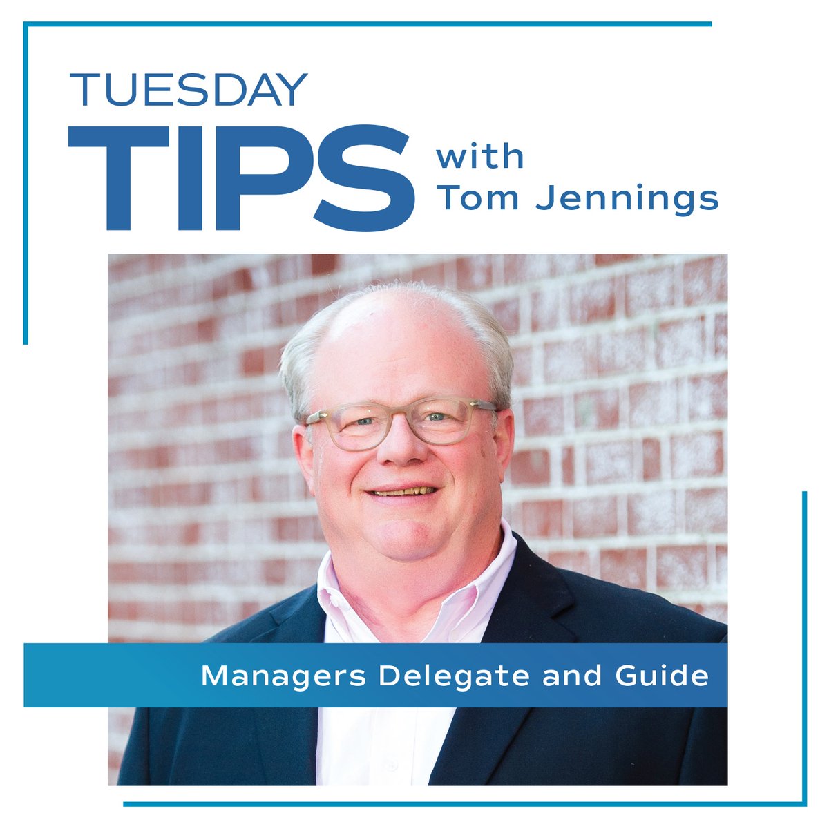 Managers should delegate and guide. In this week’s Tuesday Tip, Tom expresses his belief that managers should always convey an attitude of “what can I do to help you learn?” tinyurl.com/2ajm9n7t