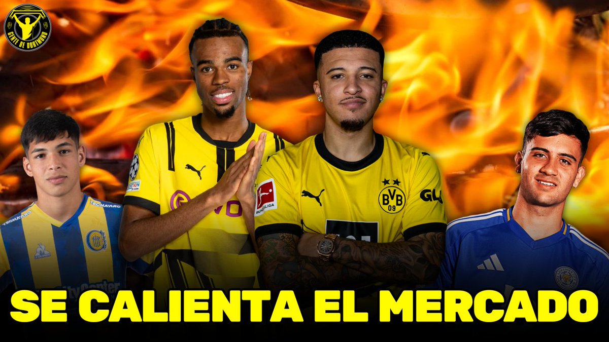 🚨 NUEVO VÍDEO EN YOUTUBE 🚨

Se calienta el mercado de fichajes y te contamos todos los rumores que rodean a Borussia Dortmund 💣

🔴 youtu.be/WqRWnqhvV4M