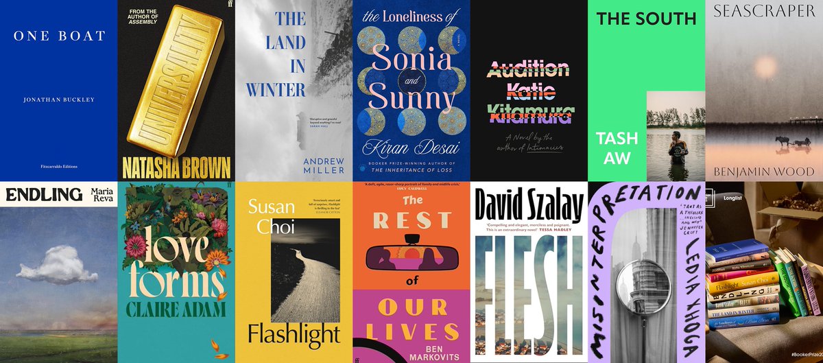 The Booker Prize 2025 longlist is out! 📚