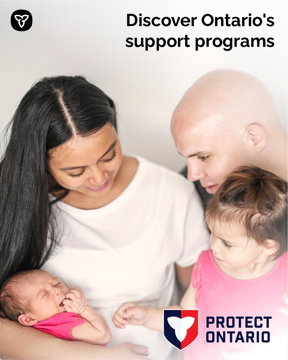 Looking for an easy way to find the supports you might be eligible for?
 
With the ontario.ca/FindBenefits tool, you can find programs and supports for dental care, education, housing, and more.
 
ontario.ca/FindBenefits
