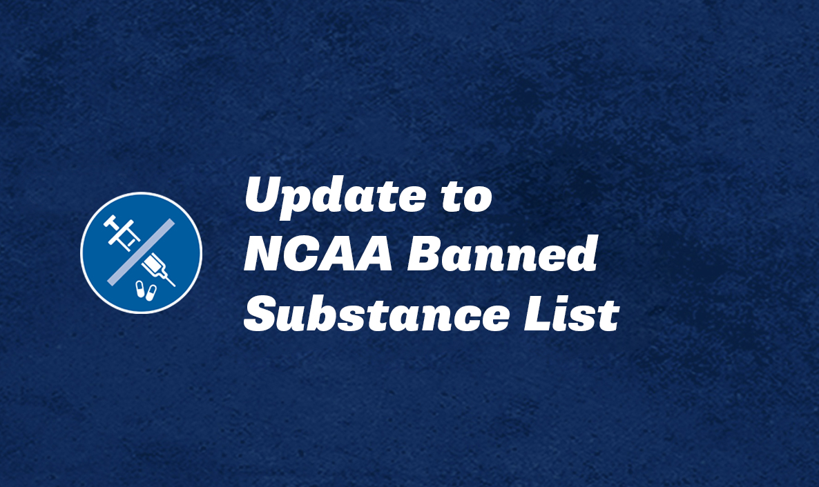🚨 Update to NCAA Banned Substance List 🚨

📌 Beta-blockers are now banned in golf (in addition to rifle).

🔗 Full list &amp; details: on.ncaa.com/2025-26BannedS…