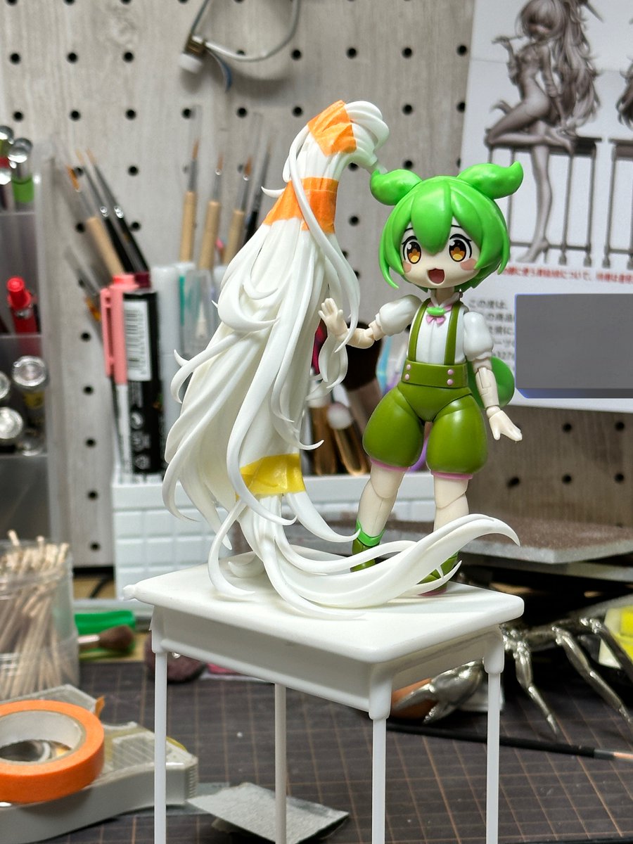 塗りと組み立ての順番ミスったら終わるやつ