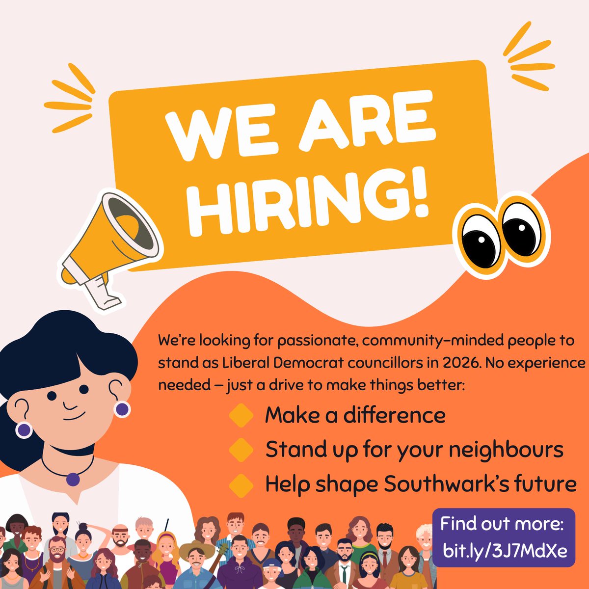 I became a councillor to stand up for my community — and it’s one of the most rewarding things I’ve ever done.

If you care about Southwark and want to make a difference, join our info session to explore standing in 2026 👇
 events.libdems.org.uk/events/87453/y…

#BeACouncillor #Southwark