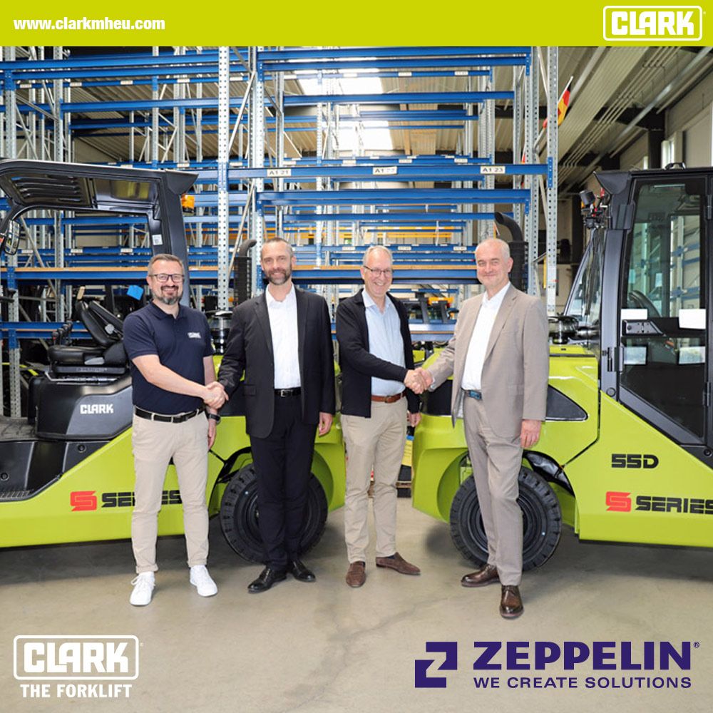 CLARK is pleased to announce the cooperation with Zeppelin Polska. With this strategic partnership, the manufacturer of industrial trucks aims to further expand its presence on the Polish market
See more: Clark-Link and zeppelin.pl

#CLARKEurope, #ZeppelinPolska