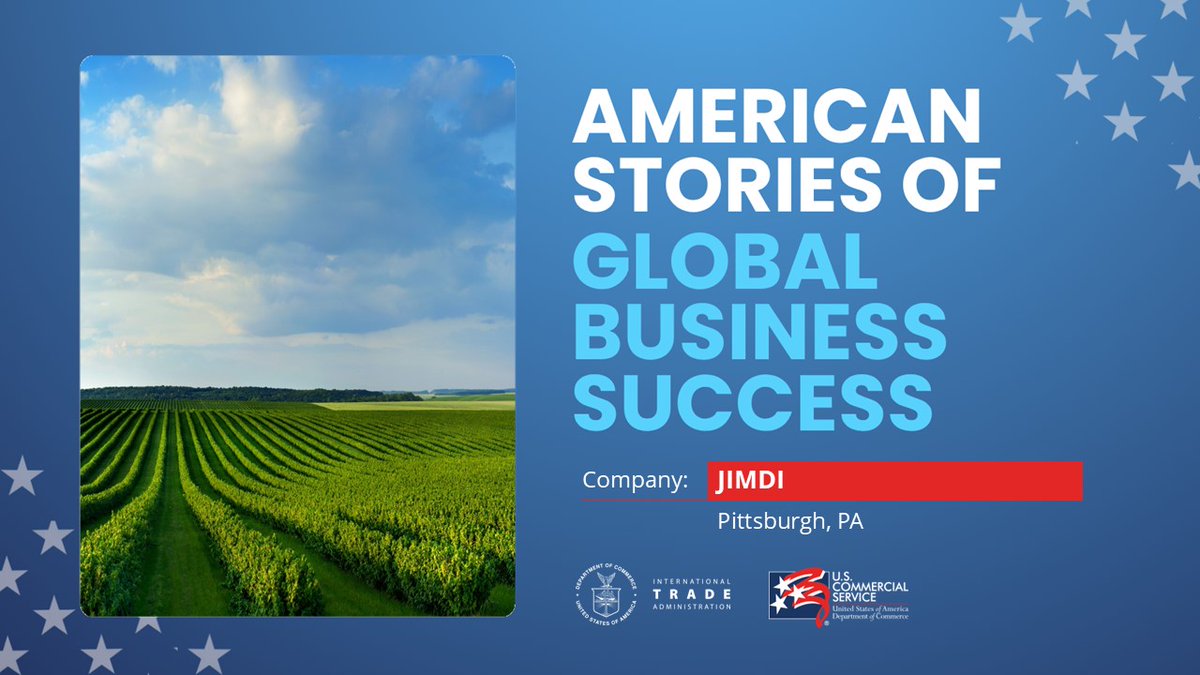 When one company wanted to expand to foreign markets, our #ExportExperts provided key information through export counseling. “With CS Pittsburgh’s timely export documentation assistance, JIMDI was able to make the most out of our sale to Canada.”  Read direc.to/nQA_.