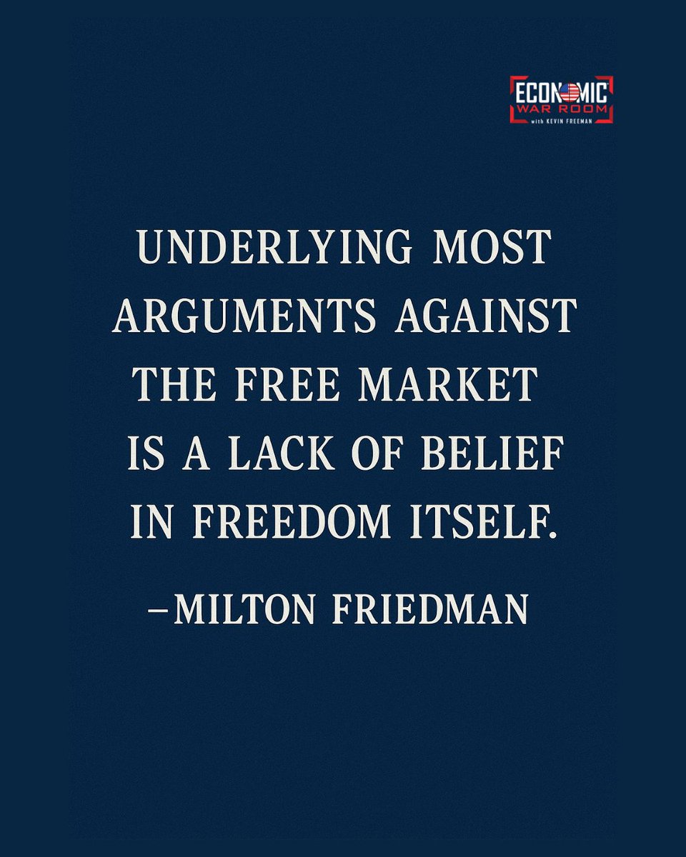 Quote of the day!! ✨

#Economics #Quote #QuoteoftheDay #MiltonFriedman #Capitalism #EconomicsQuotes