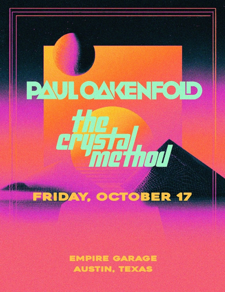 🚨JUST ANNOUNCED🚨 Paul Oakenfold &amp; The Crystal Method Live at the Garage on October 17! Two legends. One night. An epic takeover you won’t want to miss.

🎟️ Tickets go on sale THIS FRIDAY be ready - wl.eventim.us/event/paul-oak…