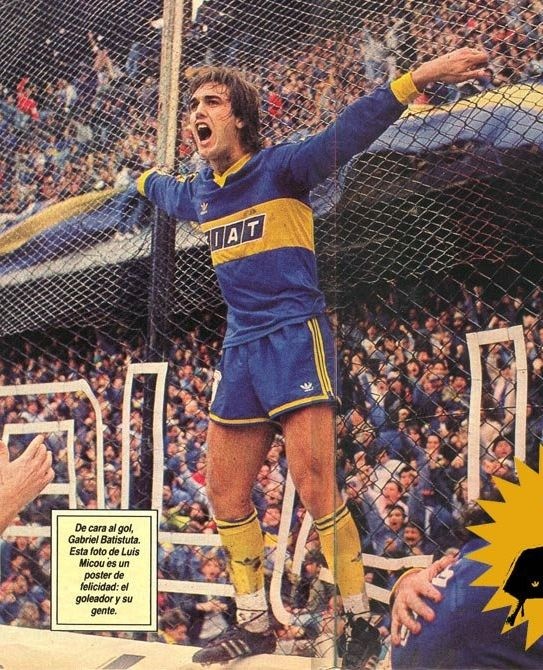 Batigol at Boca Juniors 

💙💛💙