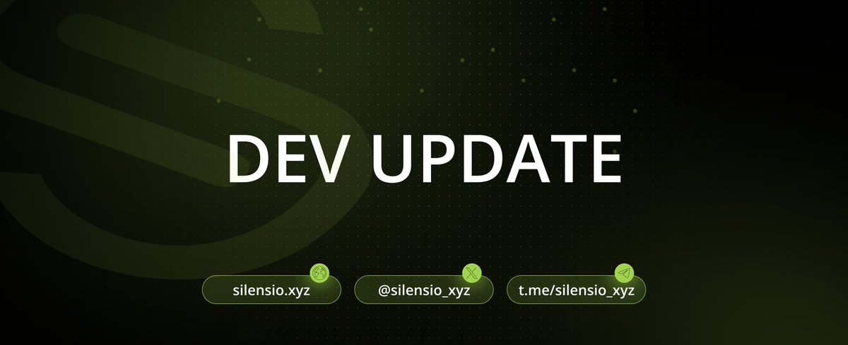 Dev Update

The DePIN Dashboard is now live!
🔗 depin.silensio.xyz

Now everyone can earn revenue by contributing a Node Server to support SilenVPN.

SilenVPN Public Version is also available: silensio.xyz/Public-VPN.apk

Build privacy, earn with infrastructure.