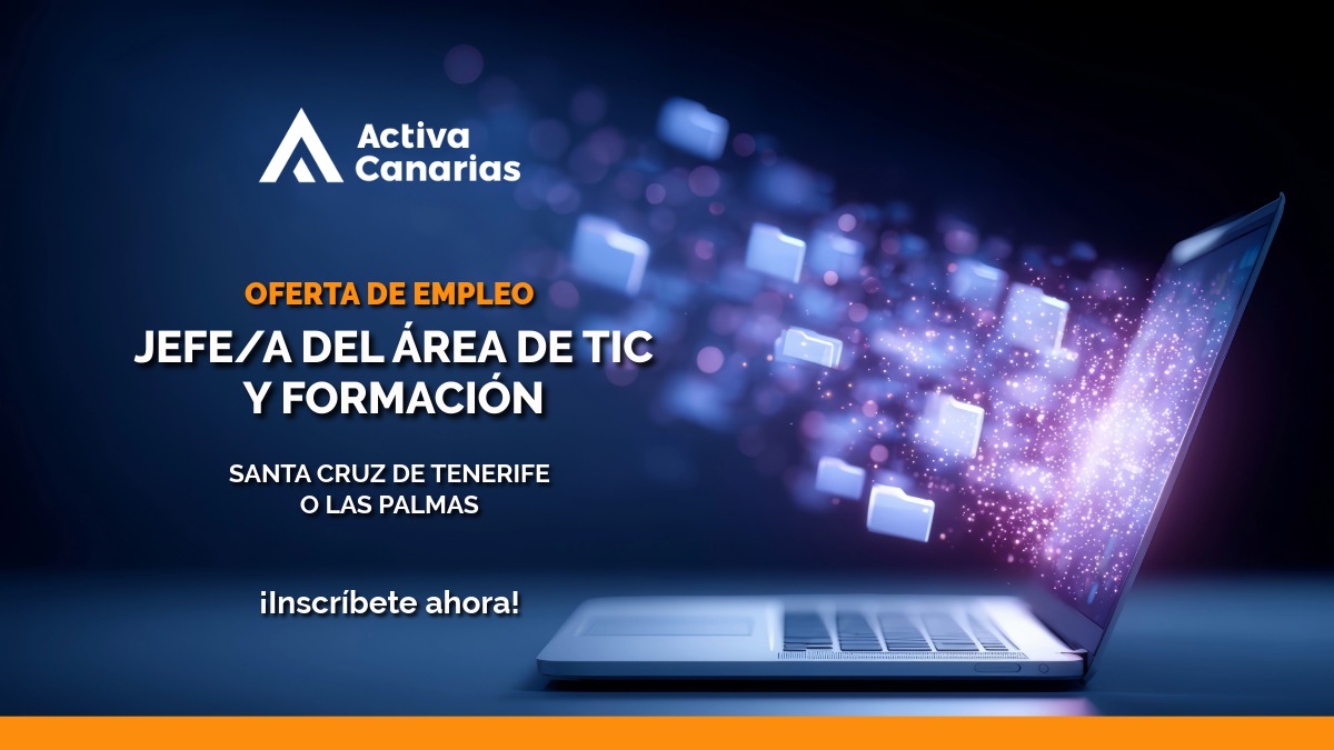 ¡Buscamos talento líder en tecnología y formación! 🧠💻

📌 Puesto: 𝗝𝗲𝗳𝗲/𝗮 𝗱𝗲𝗹 𝗔́𝗿𝗲𝗮 𝗱𝗲 𝗧𝗜𝗖 𝘆 𝗙𝗼𝗿𝗺𝗮𝗰𝗶𝗼́𝗻
📍 Ubicación: Santa Cruz de Tenerife o Las Palmas de Gran Canaria

¿Te interesa? Inscríbete a través de este enlace👉🔗 ow.ly/psEK50WwJKa