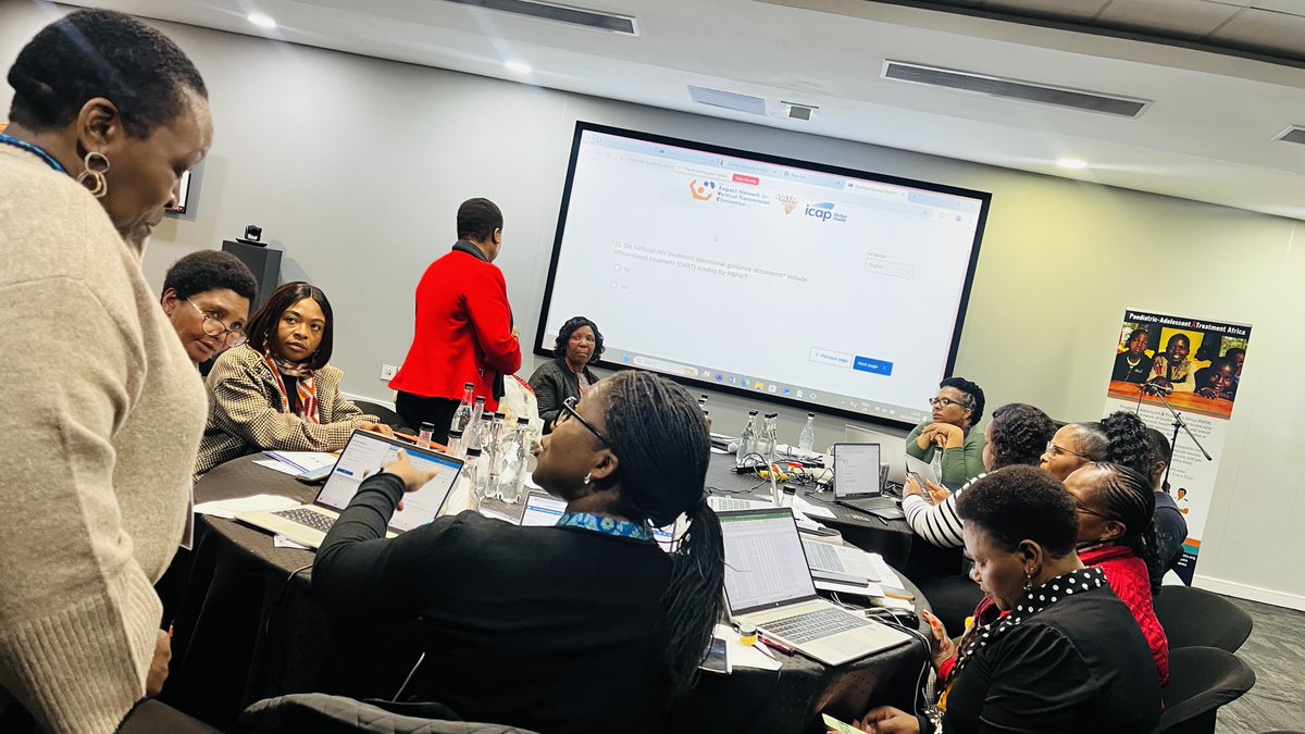 teampata's tweet photo. Today was the 2nd day of the HIVE subnational kick-off meeting. The two HIVE-supported provinces in South Africa, Gauteng and Eastern Cape, are assessing their progress in implementing the VTP program using the Capability Maturity Model (CMM) tool. #EndAIDSinChildren https://t.co/7SqBYu2YTb