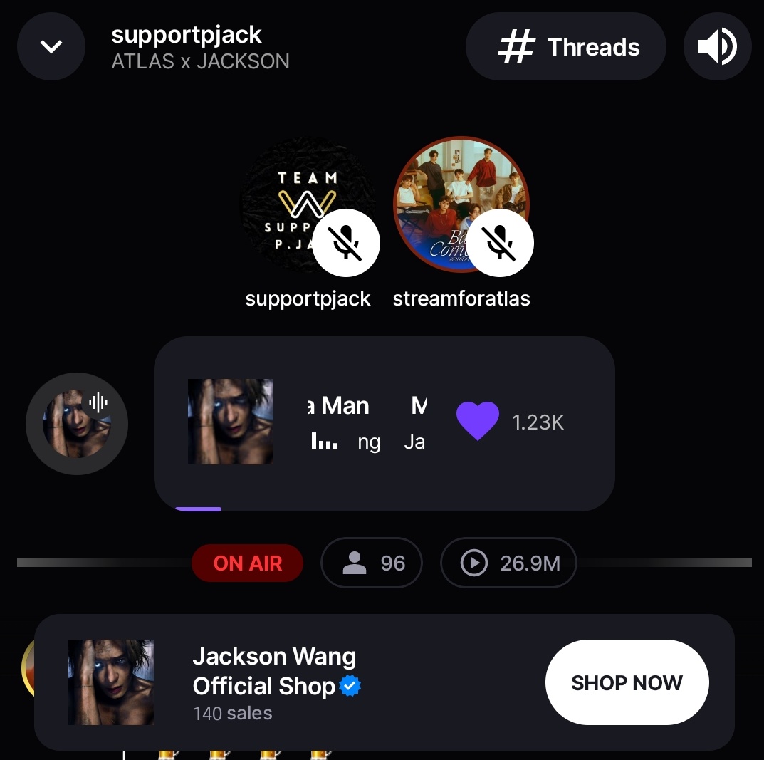 Team Support P.JACK (@supportpjack) on Twitter photo ขอบคุณเอลิส แจ็กกี้ และอากาเซ่ทุกคน ที่มาฟังเพลงด้วยกันในคืนนี้🙏🫶🏻
และขอบคุณ <a href="/StreamForATLAS/">StreamForATLAS</a> ที่มาร่วมคอลแลปด้วยกัน ไว้โอกาสหน้ามาร่วมสตรีมปาร์ตี้ด้วยกันอีกนะคะ🤍🥰
#ATLAS_TH #StreamForATLAS
#ทีมสตรีมพี่แจ็ค #JacksonWang <a href="/JacksonWang852/">Jackson Wang</a>
#GOT7 <a href="/GOT7/">GOT7 (갓세븐)</a> ขอบคุณเอลิส แจ็กกี้ และอากาเซ่ทุกคน ที่มาฟังเพลงด้วยกันในคืนนี้🙏🫶🏻
และขอบคุณ <a href="/StreamForATLAS/">StreamForATLAS</a> ที่มาร่วมคอลแลปด้วยกัน ไว้โอกาสหน้ามาร่วมสตรีมปาร์ตี้ด้วยกันอีกนะคะ🤍🥰
#ATLAS_TH #StreamForATLAS
#ทีมสตรีมพี่แจ็ค #JacksonWang <a href="/JacksonWang852/">Jackson Wang</a>
#GOT7 <a href="/GOT7/">GOT7 (갓세븐)</a>