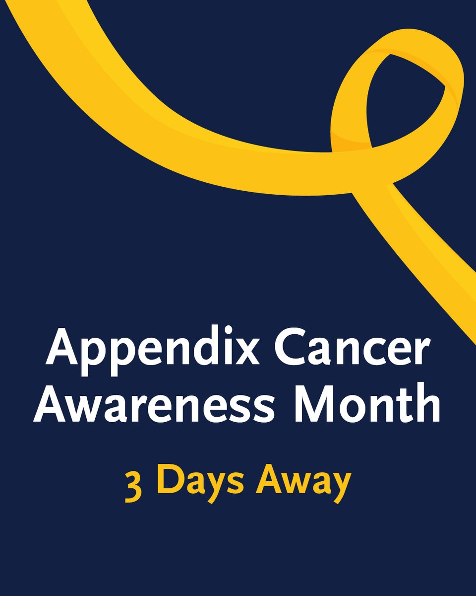 🎗️ Appendix Cancer Awareness Month starts in just 3 days!

This August, join us to raise awareness, share knowledge and drive progress for this rare and serious disease.

See what’s happening and how you can get involved: acpmp.org/august/appendi…