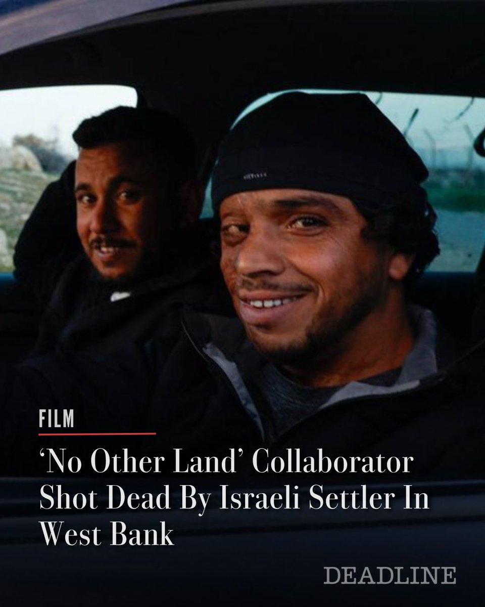 Palestinian activist and community leader Odeh Hathalin (aka Awdah Hathaleen), who worked with directors Basel Adra and Yuval Abraham on their Oscar-winning documentary 'No Other Land,' has been shot dead by an Israeli settler in the Occupied West Bank.⁠
⁠
The director said the