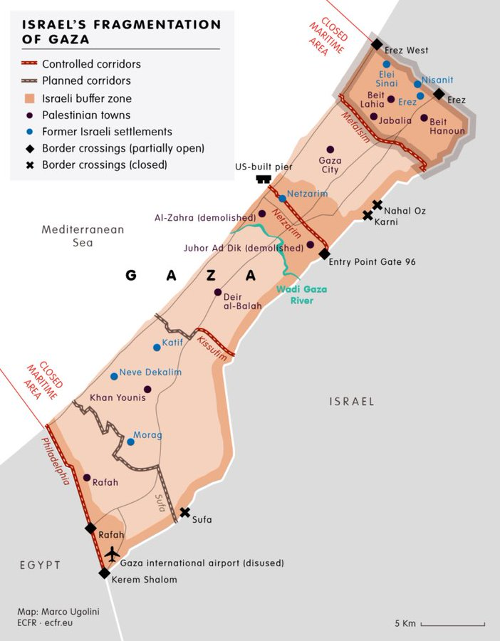 Hamas doesn't want to end the war because they see the continuation of the war as hurting Israel. Israel needs to consider a bigger picture

Israel could follow the idea of <a href="/JSchanzer/">Jonathan Schanzer</a> and stick to the various corridors plus a buffer zone. Flood the remainder with aid, but don't
