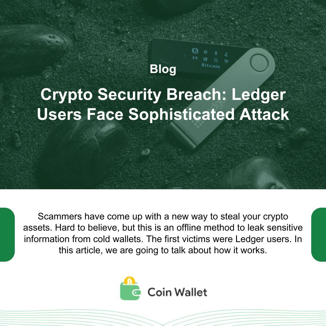 Scammers have come up with a new way to steal your crypto assets. Hard to believe, but this is an offline method to leak sensitive information from cold wallets. In this article, we are going to talk about how it works.

🔗 Read more: coin.space/crypto-securit…