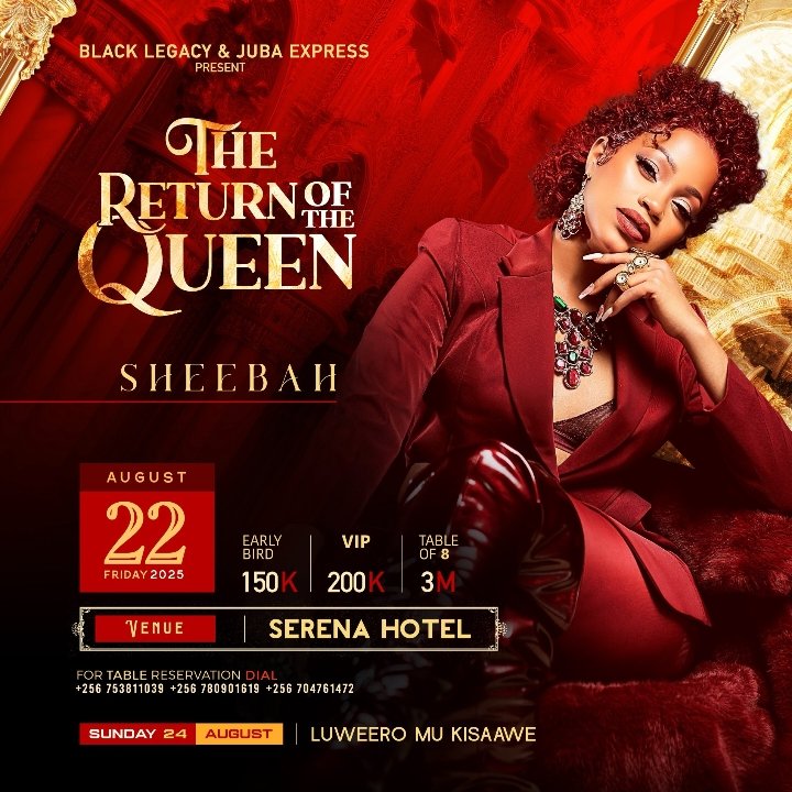 Time is almost over, Queen <a href="/Ksheebah1/">Sheebah</a> wants to serve
