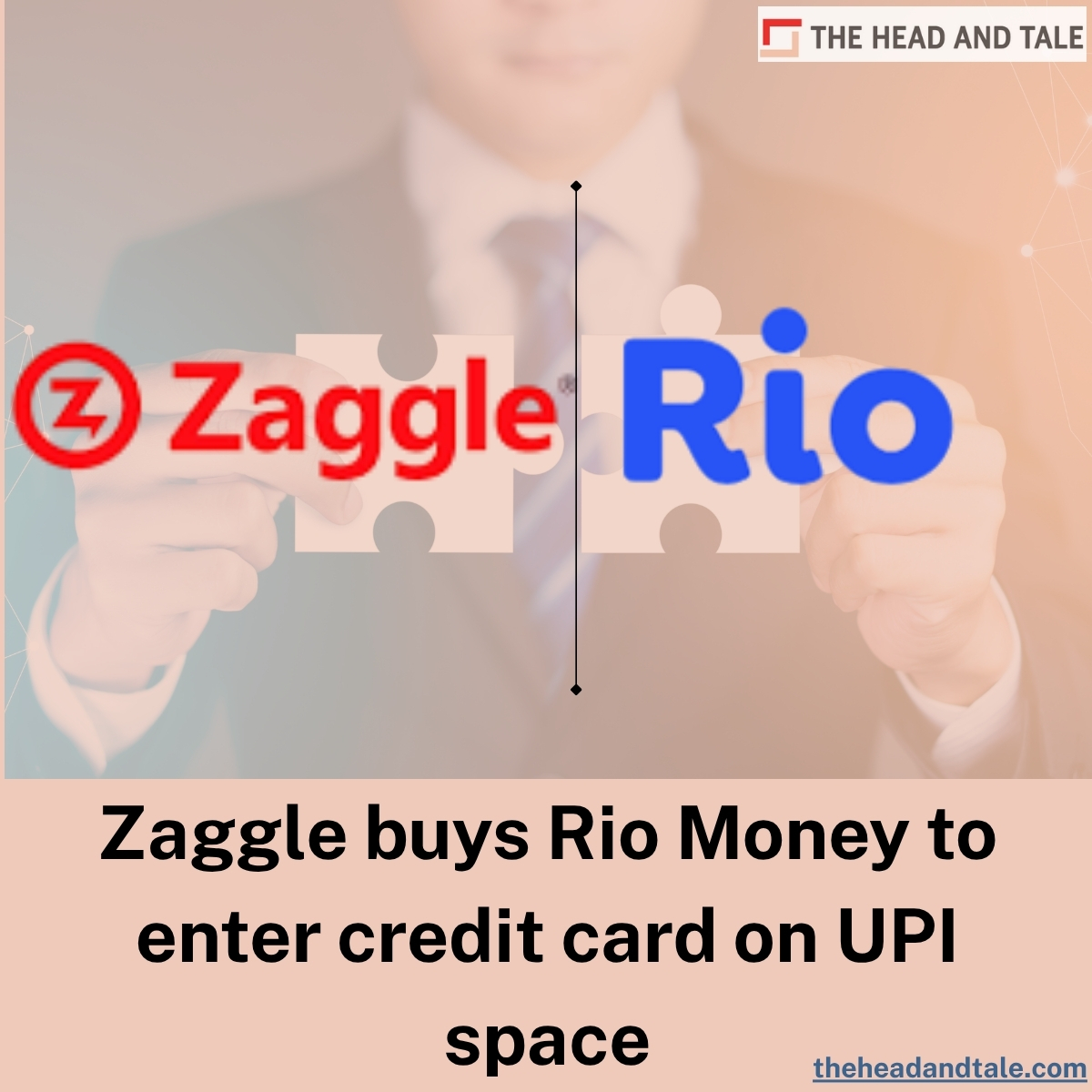 theheadandtale's tweet photo. Prepaid card #fintech Zaggle has acquired Rio Money to enter the credit card via UPI space. The deal amount is Rs 22 crore. #zaggle #creditcard #riomoney #upi #acquistion
@theheadandtale https://t.co/dkuIzFoWtM https://t.co/k28uPBLR97