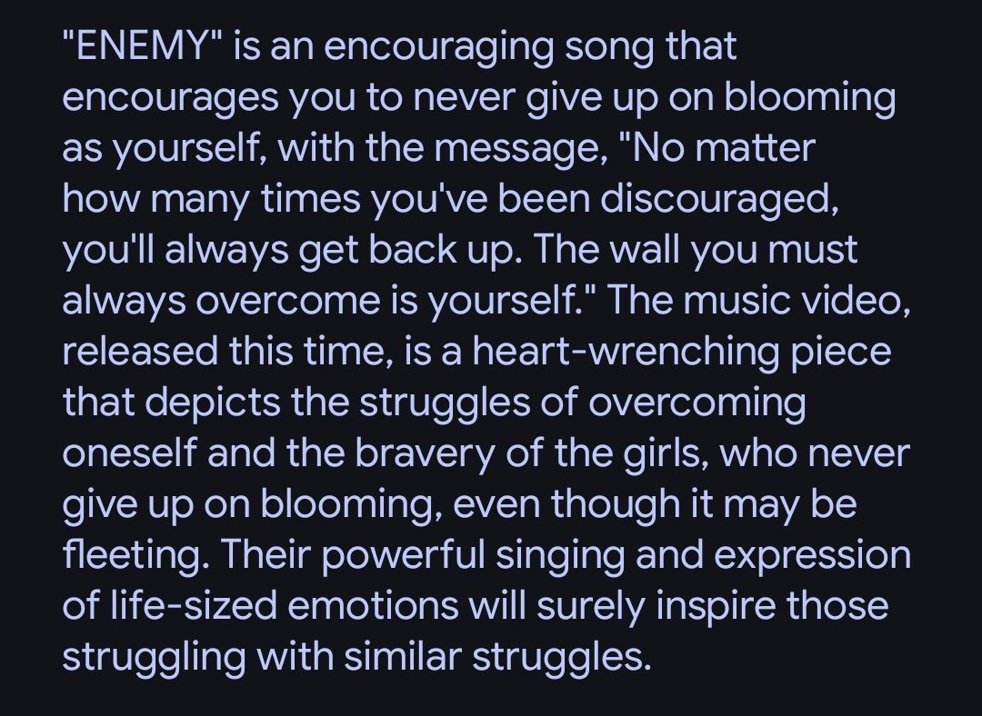 This is why I love Twice, they give me positive vibes 🤍

UNLEASH THE ENEMY INSIDE 
#ENEMY_OUTNOW 
#TWICE_ENEMY