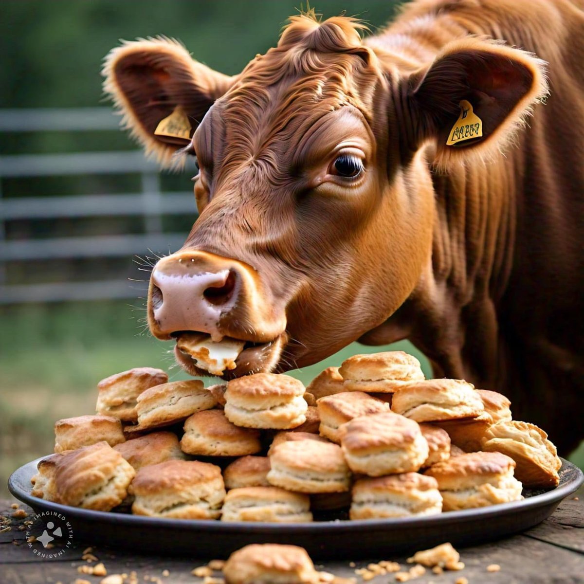 Animal friendly alternative day 351: “Beef brisket” becomes “Beef biscuit.”