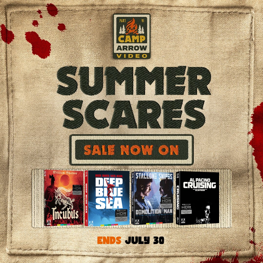 Our Camp Arrow Canada sale ends tomorrow! Your last chance to get some spooky savings on some summer scares...

Shop here: bit.ly/40p7QIG
