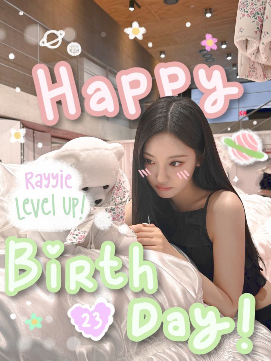 ✨OPFOLL 00✨

RT

Flower fairy announcement 🌸🧚‍♀️ it’s rayyie’s birthday!! (<a href="/flowyiee/">R</a>). Please drop her your sweetest petals—aka wishes, hugs, and love. Because this girl is pure garden magic &amp; deserves the most beautiful day ever. Let’s fill her timeline with a thousand blooms🌼
